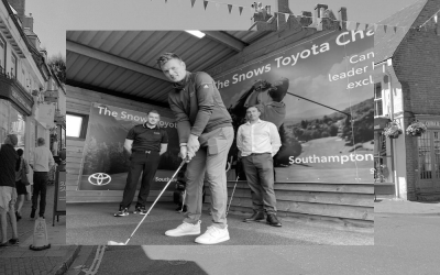 Snows Toyota challenges golfers to take on Hampshire pro Lewis Scott